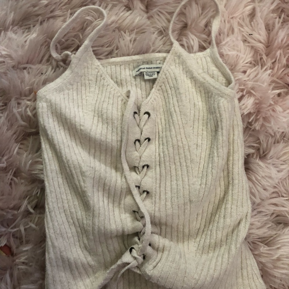 American eagle ribbed tank Top